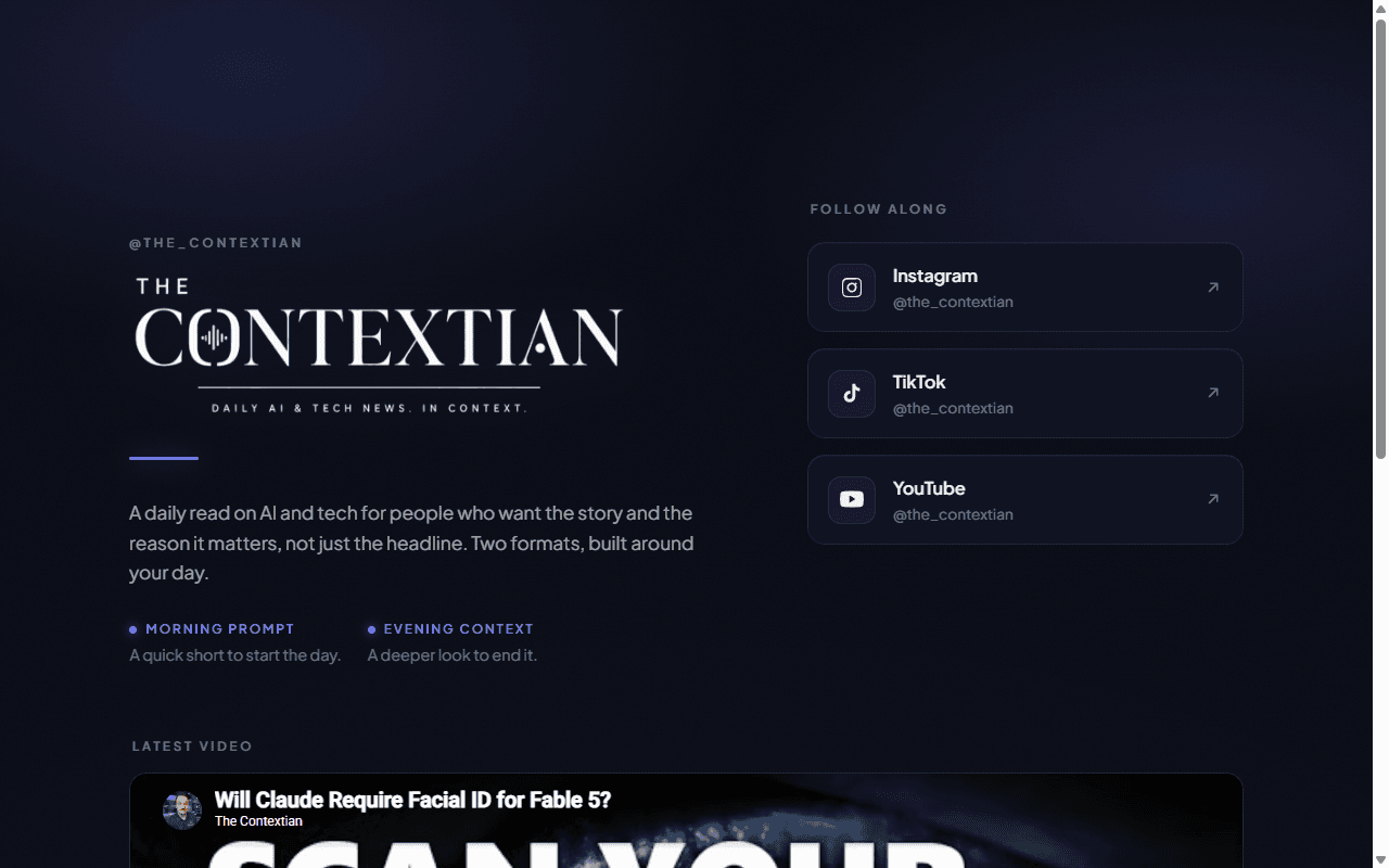 The Contextian — product screenshot